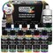 12 Color Metallic Ready to Pour Acrylic Pouring Paint Set - Premium Pre-Mixed High Flow 2-Ounce Bottles - for Canvas, Wood, Paper, Crafts, Tile, Rocks and More
